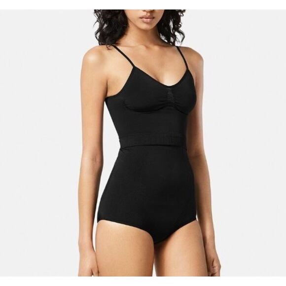 Versace Medusa Black Shapewear Bralette L-XL (Stretch) Made in Italy 1008756 NWT - Picture 2 of 9